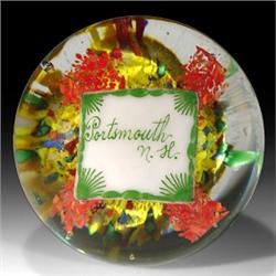 172: Antique American Advertising Paperweight