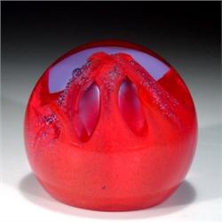 183: Caithness Glass 1986 Inferno Paperweight