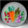 Image 1 : 188: Ken Rosenfeld Vegetable Paperweight
