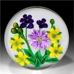 191: Ken Rosenfeld 1993 Bouquet Paperweight