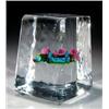 Image 3 : 193: Ken Rosenfeld 1998 Block Paperweight