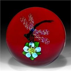 194: Ken Rosenfeld 2000 Dragonfly Paperweight