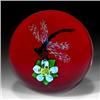 Image 1 : 194: Ken Rosenfeld 2000 Dragonfly Paperweight