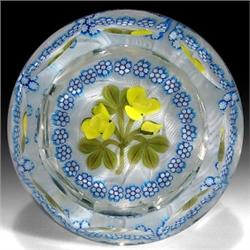 207: Perthshire 1998 Yellow Rose Paperweight