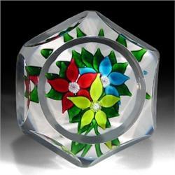 223: Saint Louis 1971 Bouquet Paperweight