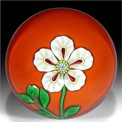 225: Saint Louis 1973 Flower Paperweight
