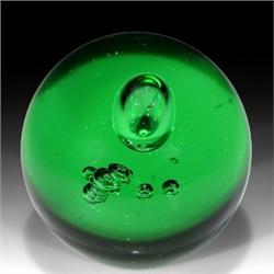 227: San Pacific Green Bottle Paperweight