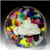 Image 1 : 246: Antique Tank Sulphide Paperweight