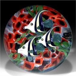 248: Steven Lundberg 1997 Fish Paperweight