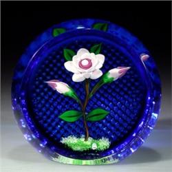 275: William Manson English Rose Paperweight