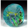 Image 2 : 276: William Manson Yellow Sub Paperweight