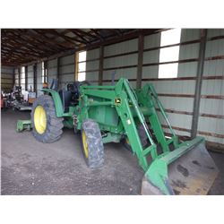 JOHN DEERE 6405 FWA OPEN STATION TRACTOR