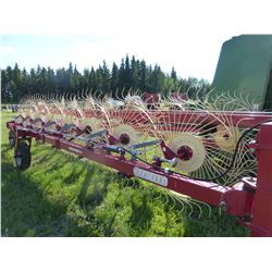 2012 ENROSSI 14 WHEEL RAKE