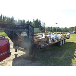 1995 PJ TRIPLE AXLE FLAT DECK TRAILER