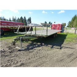 PIN HITCH 10' X 24' TILT DECK TRAILER