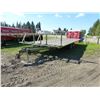 Image 1 : PIN HITCH 10' X 24' TILT DECK TRAILER
