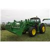 Image 2 : 2013 JOHN DEERE 6140 MFWD 140 HP TRACTOR