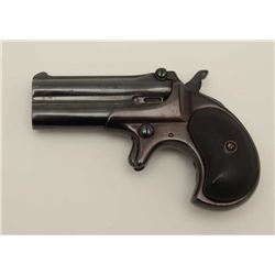 17BP-8 REM DERR #780Antique Remington over under .41 caliber  derringer with one line address. Re-bl