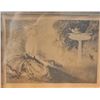 Image 2 : EVE-19 HAND SIGNED ICART PRINTHand signed Louis Icart print in vintage  frame. Measures 12” x 17”. D