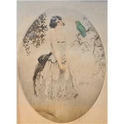 EVE-20 HAND SIGNED PRINTHand signed print 1924 Paris printer (L’  Estampe Modern). Artist Georges Gr