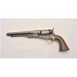 17ME-4 60 ARMY #90272Colt 1860 Army percussion revolver, .44  caliber, Serial #90272.  The pistol is