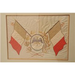 18BJ-11 MISC LOTLot of 3 classic Mexican Border Wars era  pieces including a fancy leather and pitia