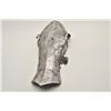 Image 1 : 18AT-13 EXCAVATED CHANFRONExcavated chanfron or defense for a horse  with partial mail attached. Pos