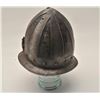 Image 2 : 18AT-15 PORTUGESE HELMET16th-17th century black and white cabaset  measuring almost 10” thigh crown.