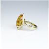 Image 3 : 18CAI-14 CITRINE RINGGorgeous ring featuring an oval Citrine  weighing approx. 20.00 carats and micr