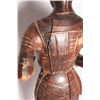 Image 4 : EVE-2 CARVED & PAINTED KNIGHT18th Century carved and painted jesso figure  of life size (68” tall) k
