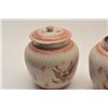 Image 4 : EVE-33 CHINA TRADEChina trade made for export covered jars with  American Eagles and shields. Dated 