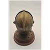 Image 7 : EVE-74 ARMORAL HELMET¾” size armoral helmet constructed of  engraved brass on marble with concealed 