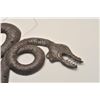 Image 2 : EVE-46 TWO HAND FORGED SNAKESTwo handed forged Spanish colonial era snakes  for decorating coach. Me