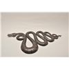Image 4 : EVE-46 TWO HAND FORGED SNAKESTwo handed forged Spanish colonial era snakes  for decorating coach. Me
