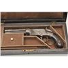 Image 9 : 18AL-59 VOLCANIC CASEDVery rare Rosewood cased Smith & Wesson  engraved iron frame Volcanic lever ac