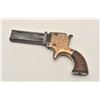 18ASS-7 MARSTONRare and desirable Marston 3-shot spur  trigger derringer, .22 caliber, engraved  bra
