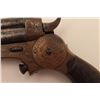 Image 8 : 18CF-4 ENGRAVED STARR DERRINGERRare period engraved Starr 4 barrel “Button  Trigger” derringer in .3