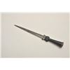 18CF-14 SCOTTS DAGGEREarly (16th-17th) century Scottish ballock  dagger in classic form with well-fo