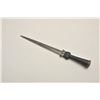 Image 1 : 18CF-14 SCOTTS DAGGEREarly (16th-17th) century Scottish ballock  dagger in classic form with well-fo