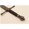 Image 3 : 18AT-3 EXECUTIONERS SWORDEuropean 17th century or earlier sword of  state (Executioner) measuring 41