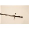 Image 4 : 18AT-3 EXECUTIONERS SWORDEuropean 17th century or earlier sword of  state (Executioner) measuring 41