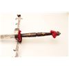 Image 5 : 18AT-2 2 HAND SWORDSTwo handed sword with wavy blade in 16th  century style. Armorer made in 19th ce