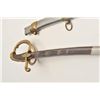 Image 8 : 18AR-9 FRENCH 1ST EMPIRE OFFICER'SFrench 1st Empire Officer’s sword and metal  scabbard with decorat