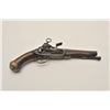 Image 6 : 18AR-27 MIQUELETSpanish style miquelet flintlock pistol circa  about 1780 with brass mounts and make
