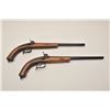 Image 8 : 18AR-61 PERC TGT P;ISTOLPair of late percussion pistols with back  action locks showing small proofs