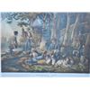 Image 1 : EVE-28 CURRIER & IVES PRINTFramed to match last lot and in same series.  Currier and Ives 1856 dated