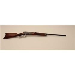 18BG-11 1886 WINCHESTER #79126Winchester Model 1886 lever action rifle,  re-barreled to .45-70 calib