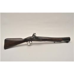 18AR-25 FRENCH MARINE B.B.French Marine blunder buss with iron barrel,  side mounted swivels for sli