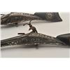 Image 11 : 18AR-28 PAIR MIQUELETPair of North African miquelete flintlock  “Dag” style blunderbuss with ornate 
