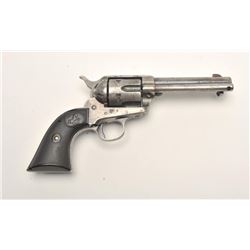 17FS-116 COLT S.A. #216019Colt SAA revolver, .32/20 caliber, 4.75”   barrel, blued and case hardened